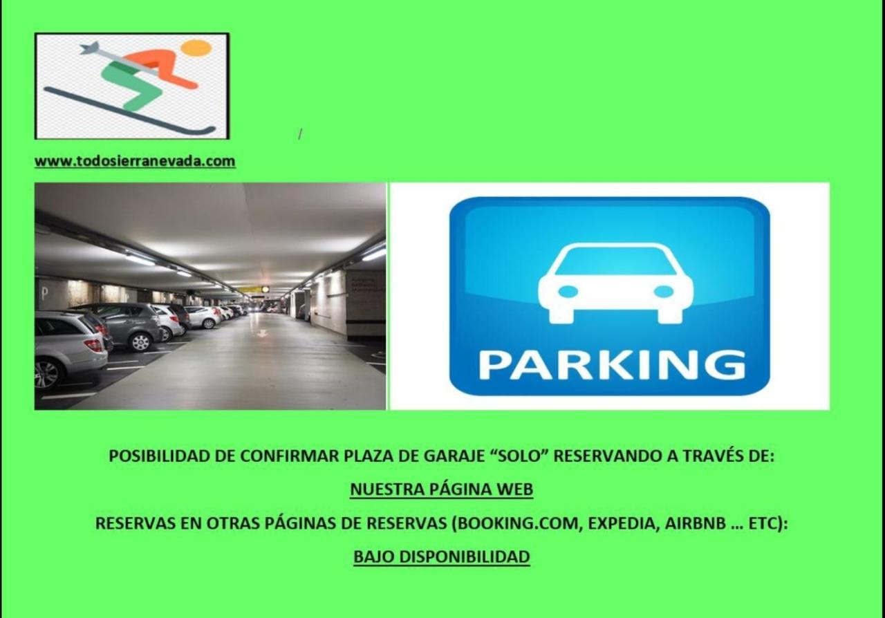 TODOSIERRANEVADA ZONA BAJA -PLAZA PRINCIPAL-Junto a los Telecabinas Sierra Nevada Exterior foto